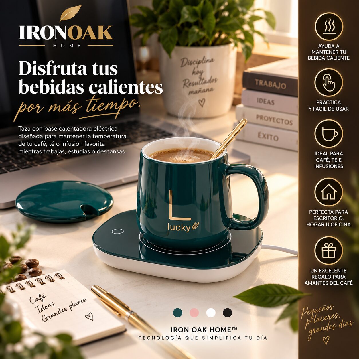 Taza calentador Lucky