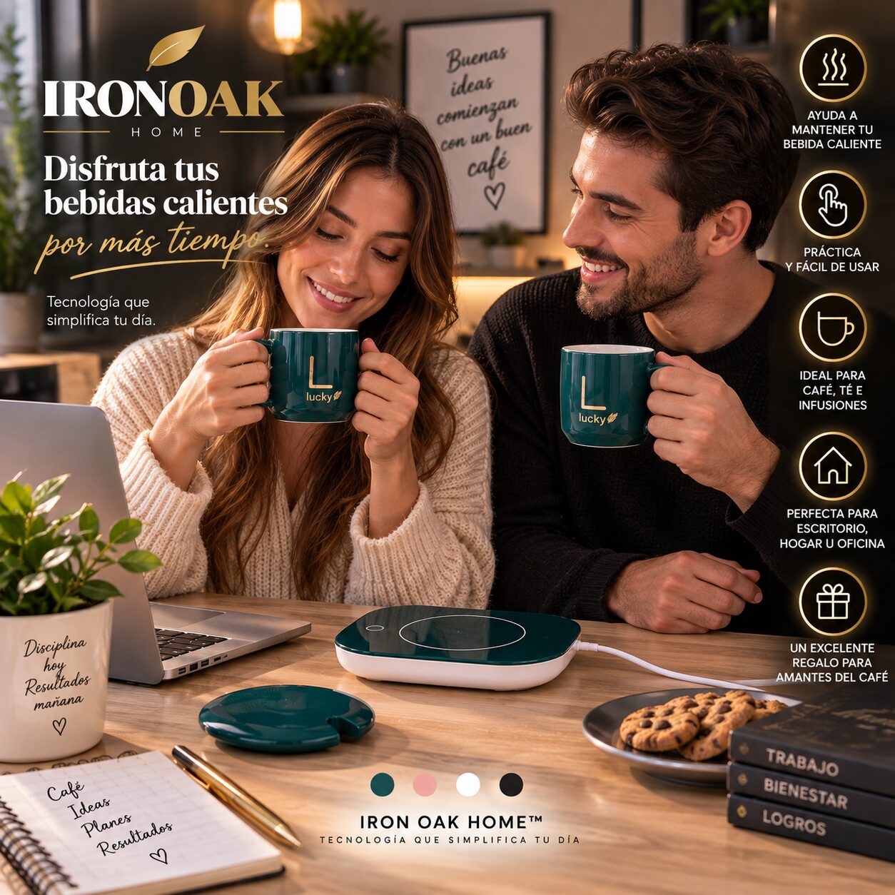 Taza calentador Lucky